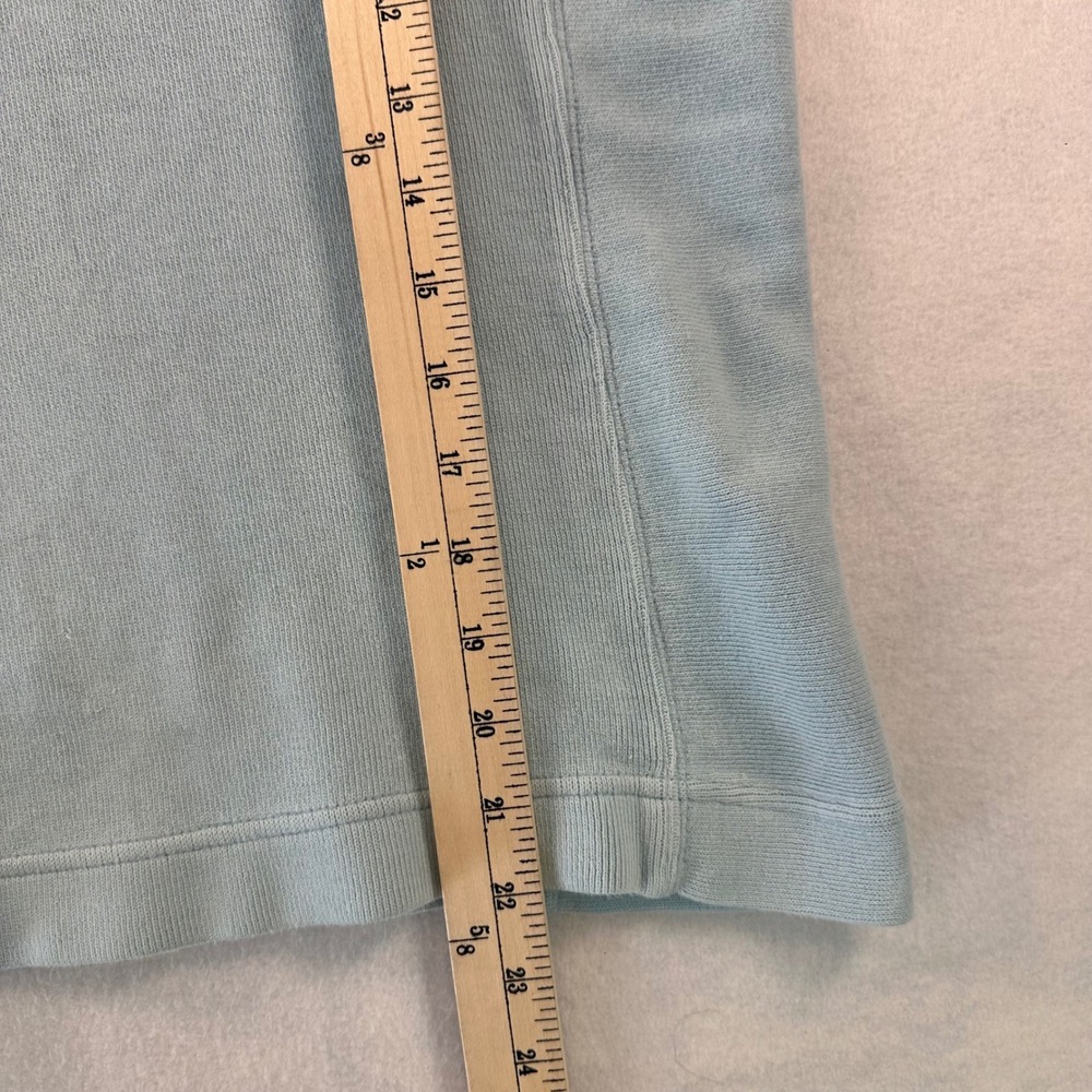 Tommy Bahama Womens Light Blue Ribbed 1/4 Zip Pullover Sweater Small TW2871 - Picture 5 of 8